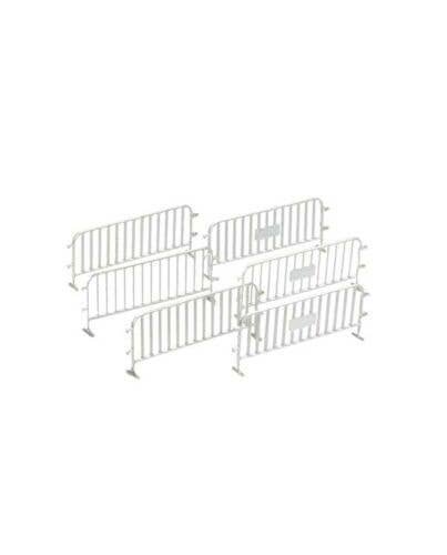 Traffic Barriers/Fences -- Silver pkg(6), N, Kato USA Inc 8521216