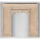 Single-Track Concrete Tunnel Portal - Laser-Cut Wood Kit -- 3 x 2-3/4 x 1/4′, N, GCLaser 9107