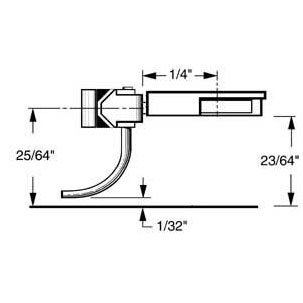 Kadee #23 20-Series Couplers — Short Centerset, HO Scale, For Model Trains
