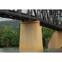 Bridge Piers -- Kit pkg(2), N, Walthers Cornerstone 3880