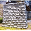 Cut Stone Rectangular Bridge Pier pkg(2) -- 2-1/8 x 11/16 x 2′ 5.4 x 1.7 x 5.1cm, N, Chooch Enterprises 9831