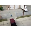 Built-Up Chain Link Fence -- Kit - 44-1/4′ 112.3cm, HO, Walthers SceneMaster 4204