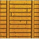 Flexible Timber Retaining Wall -- Medium for HO Scale: 3-3/4 x 12′ 9.5 x 30.5cm, All Scales, Chooch Enterprises 8610