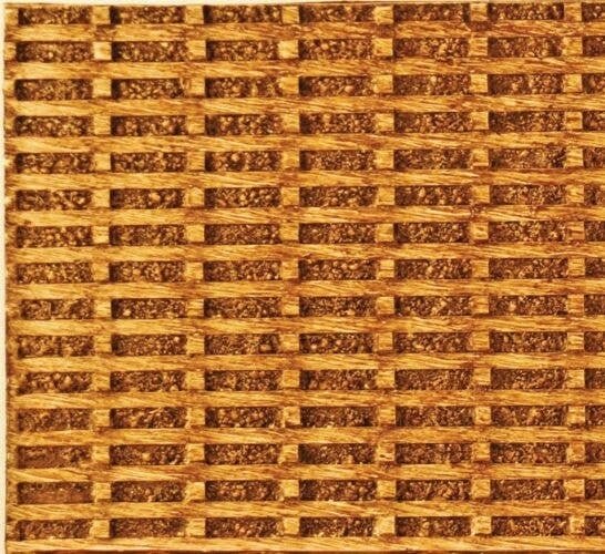 Flexible Timber Cribbing Sheet -- Medium for HO Scale: 3-3/4 x 12′ 9.5 x 30.5cm, All Scales, Chooch Enterprises 8502
