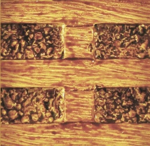 Flexible Timber Cribbing Sheet -- Large for HO, S & O Scales 3-3/4 x 12′ 9.5 x 30.5cm, All Scales, Chooch Enterprises 8504