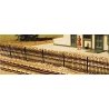Hairpin Style Fence -- Kit - Approximate Length: 15-1/2′ 39.4cm, N, Atlas Model Railroad Co. 2850