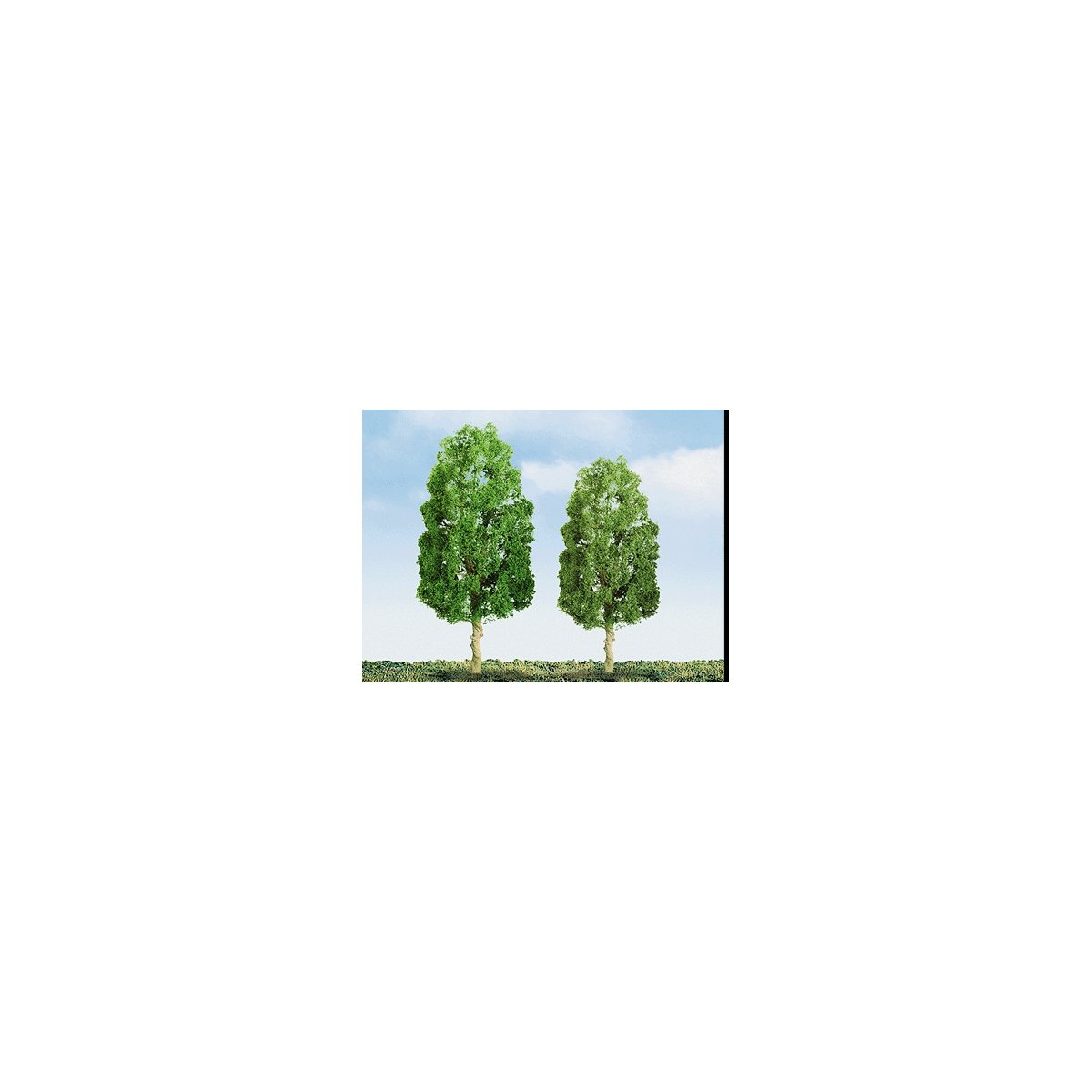 Sycamore Trees - Professional Series -- 3′ 7.6cm pkg(3), HO, JTT Miniature Tree 94318