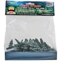 Spruce Trees -- 1 to 2′ 2.5 to 5.1cm pkg(55), All Scales, JTT Miniature Tree 92025