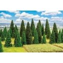 Fir Trees -- Assorted Sizes pkg(100), All Scales, Faller Gmbh 181543