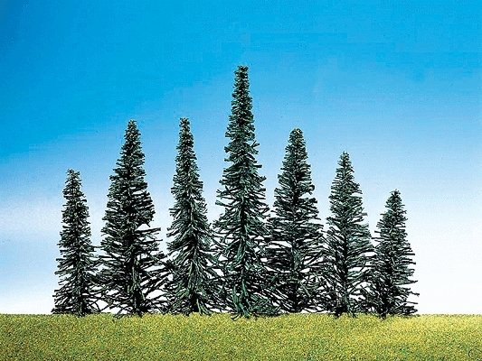 Fir Trees -- Assorted pkg(50), All Scales, Faller Gmbh 181464