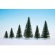 Fir Trees w/Planting Pin Base -- 2 - 5-1/2′ 5-14cm Tall pkg(25), All Scales, Noch Gmbh & Co 26830