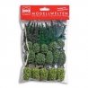 Mixed Forest Trees -- 15 Deciduous & 18 Coniferous 1-9/16 - 2-3/8′ 4 - 6cm Tall, All Scales, Busch Gmbh & Co Kg 6588