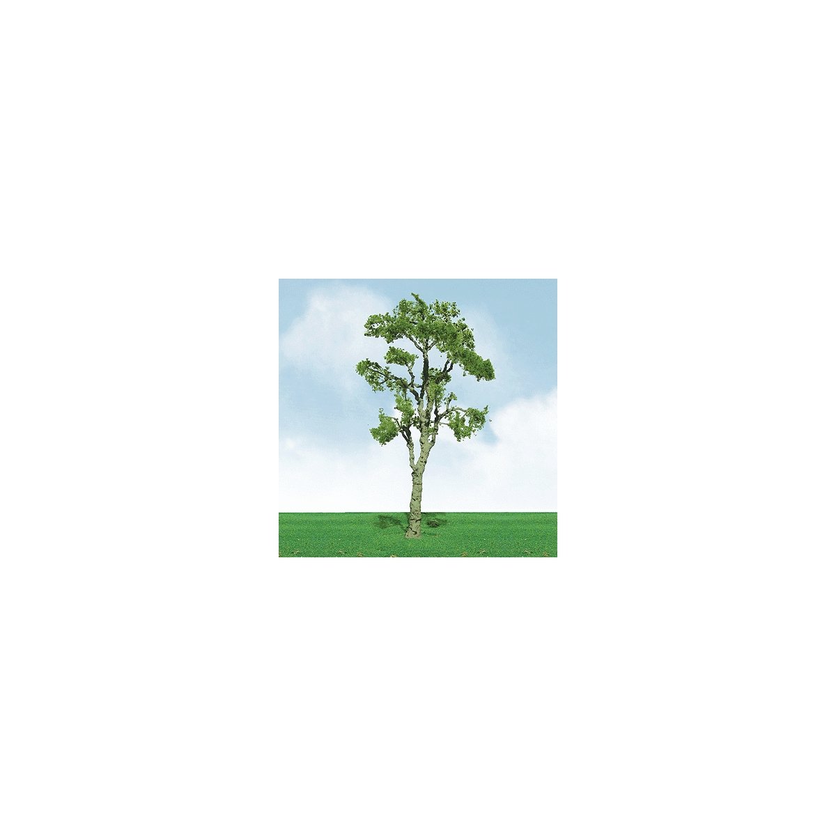 Pro-Elite Series Tree -- Gum - 3-1/2 to 4′ 8.9 to 10.2cm Tall pkg(2), HO, JTT Miniature Tree 92311