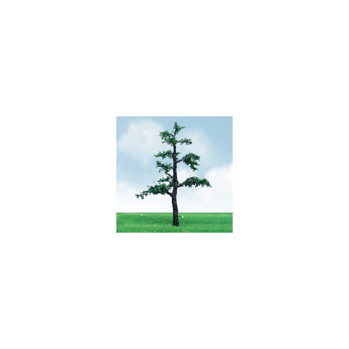 Pro-Elite Series Tree -- Old Pine 3-1/2 to 4′ 8.9 to 10.2cm Tall pkg(2), HO, JTT Miniature Tree 92313