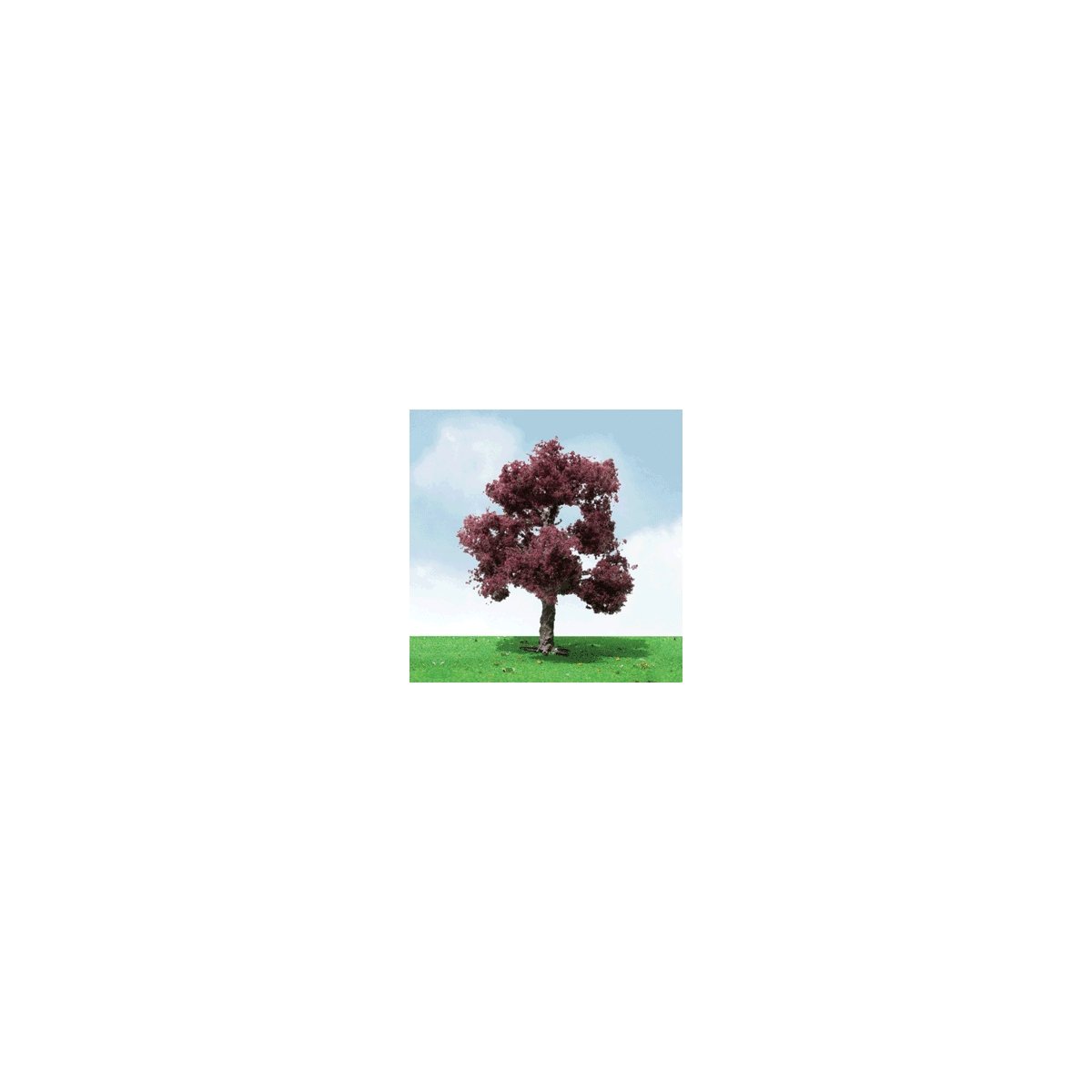 Copper Beech Trees - Pro Elite -- 5-1/2′ 14cm, O, JTT Miniature Tree 92405
