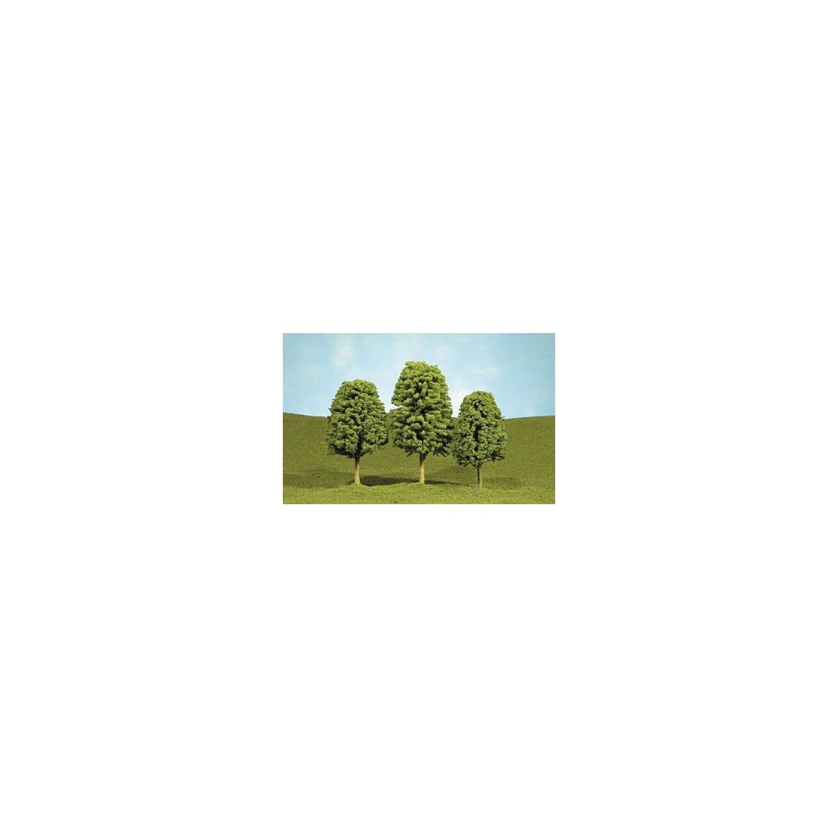 SceneScapes(TM) Layout-Ready Trees -- Deciduous Trees 5-1/2 - 6-1/2′ pkg(2), O, Bachmann Industries 32206