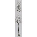 Winter Trees -- 6-1/2′ 16.5cm pkg(4), HO, Busch Gmbh & Co Kg 6158