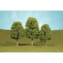 Deciduous Trees - SceneScapes(TM) -- 3 to 4′ 7.6 to 10.2cm pkg(3), HO, Bachmann Industries 32006