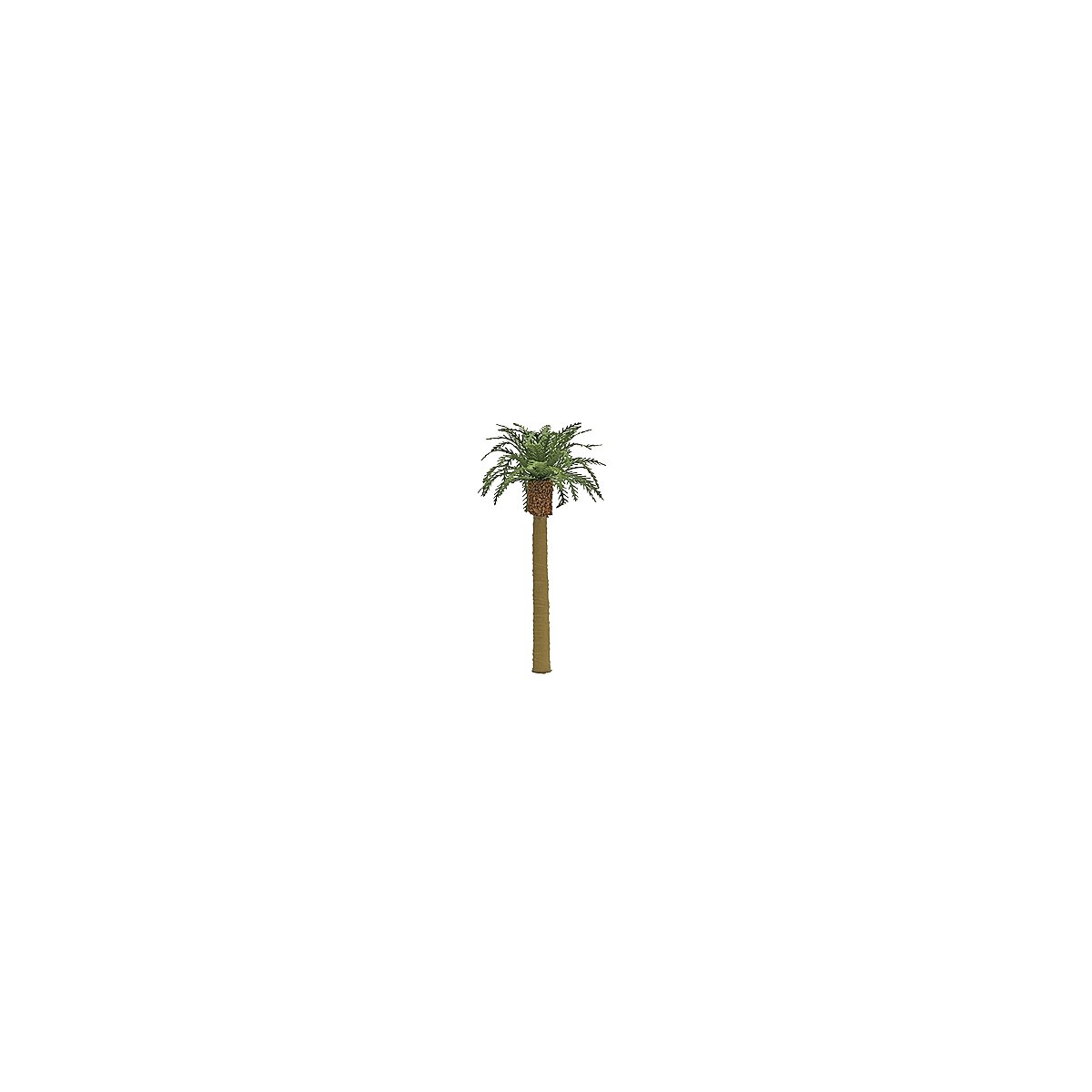 Professional Series Phoenix Palm Tree -- 6′ 15.2cm Tall, O, JTT Miniature Tree 96044