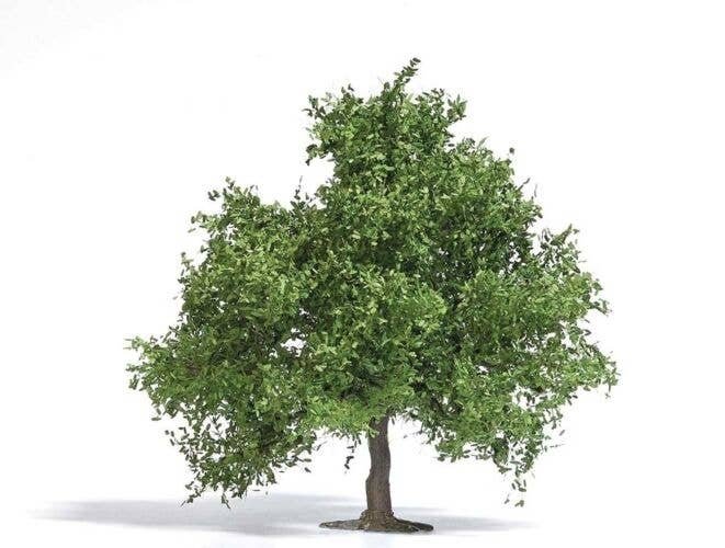Spring Oak-Fruit Tree - Exclusive -- 3-3/4′ 9.5cm Tall, HO, Busch Gmbh & Co Kg 3661