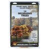 Fall Colors Deciduous Tree Pack - Ready Made Trees(TM) -- 3 to 5′ 7.6 to 12.7cm pkg(14), All Scales, Woodland Scenics 1577