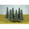 Blue Spruce Trees - SceneScapes(TM) -- 8 - 10′ 20.3 - 25.4cm Tall pkg(3), All Scales, Bachmann Industries 32212