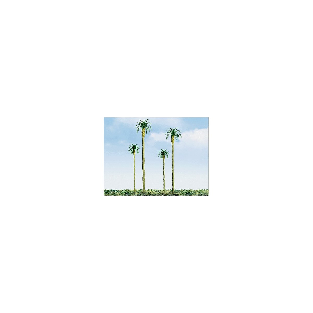 Professional Series Palm Trees -- 6′ 15.2cm Tall pkg(2), HO, JTT Miniature Tree 94240