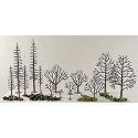 Tree Armatures - Deciduous -- 3/4 to 2′ 1.9 to 5.1cm pkg(114), All Scales, Woodland Scenics 1120