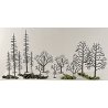 Tree Armatures - Deciduous -- 3/4 to 2′ 1.9 to 5.1cm pkg(114), All Scales, Woodland Scenics 1120