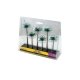 Scene-A-Rama(TM) Diorama Trees -- Palm Trees pkg(6) - 4 to 5′ 10.2 to 12.7cm, HO, Woodland Scenics 4152