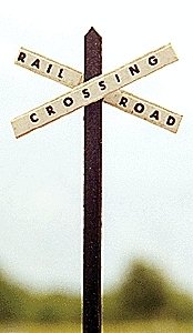 Crossbucks -- Kit pkg(4), HO, B.T.S. 23001