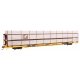 89′ Flatcar w/Tri-Level Shielded Auto Rack - Ready to Run -- Conrail 850316, TTKX Flatcar (yellow), HO, WalthersMainline 8312