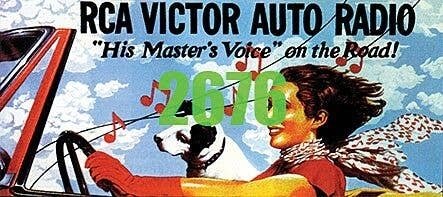 RCA Victor Auto Radio Billboard - Kit, N, Tichy Train Group 2676