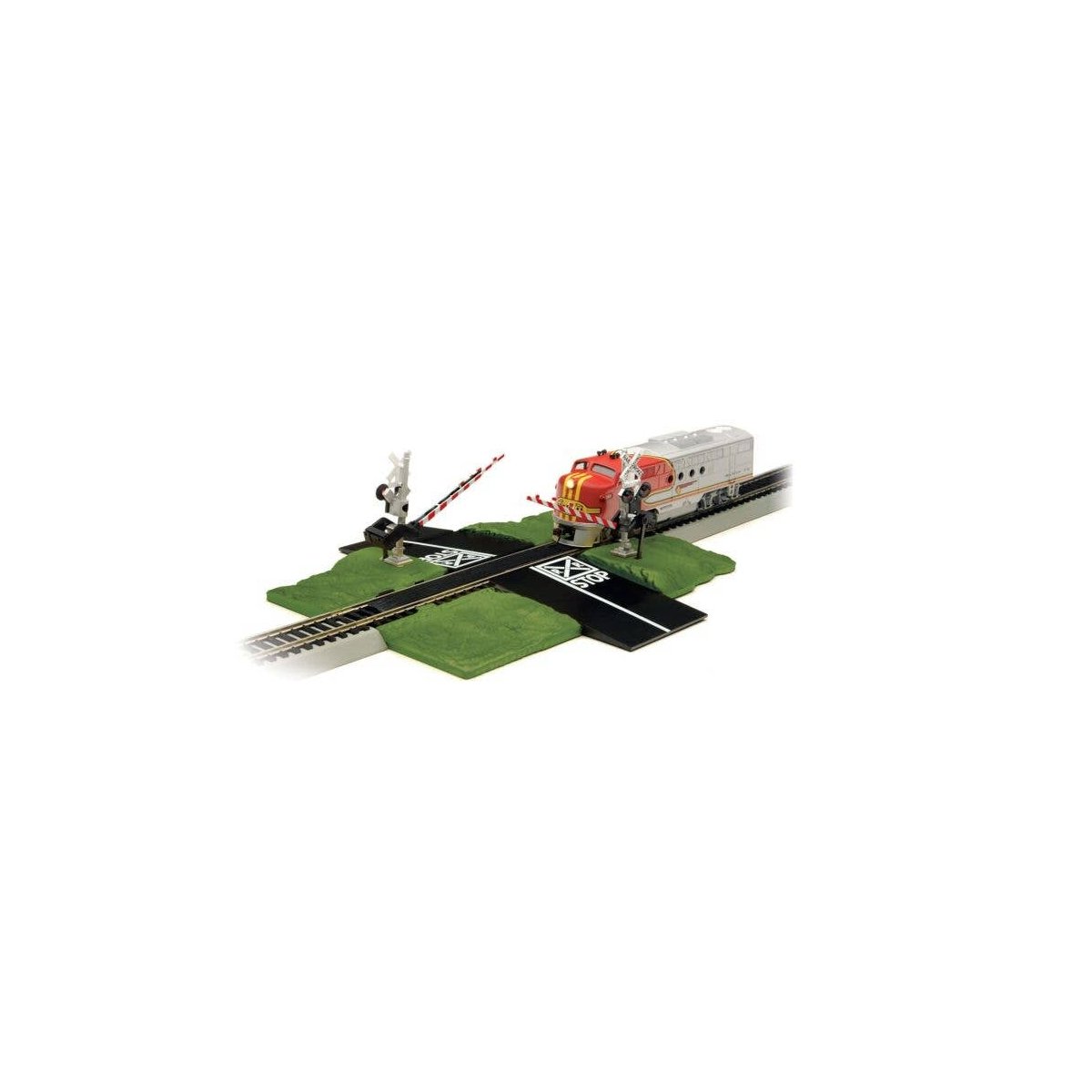 Dual Crossing Gate - E-Z Track(R) -- Deluxe Version, HO, Bachmann Industries 44579
