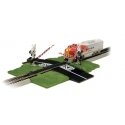 Dual Crossing Gate - E-Z Track(R) -- Deluxe Version, HO, Bachmann Industries 44579