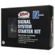 Signal Starter Set - All Scales Signal System -- 1 Each: Single-Head Type G Signal, C, N, Atlas Model Railroad Co. 70000143