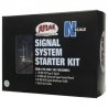Signal Starter Set - All Scales Signal System -- 1 Each: Single-Head Type G Signal, C, N, Atlas Model Railroad Co. 70000143