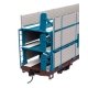 89′ Flatcar w/Tri-Level Shielded Auto Rack - Ready to Run -- Southern 962087, HO, WalthersMainline 8323