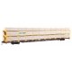 89′ Flatcar w/Tri-Level Shielded Auto Rack - Ready to Run -- Southern 962132, HO, WalthersMainline 8324