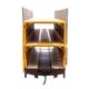 89′ Flatcar w/Tri-Level Shielded Auto Rack - Ready to Run -- Southern 962132, HO, WalthersMainline 8324