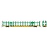 89′ Flatcar w/Bi-Level Open Auto Rack - Ready to Run -- Burlington Northern $963903, HO, WalthersMainline 8029