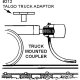 Kadee 25 20-Series Couplers - Short Overset (HO), 2 pair