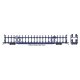 89′ Flatcar w/Bi-Level Open Auto Rack - Ready to Run -- GrandTrunk Western 304225, HO, WalthersMainline 8034