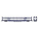 89′ Flatcar w/Bi-Level Open Auto Rack - Ready to Run -- GrandTrunk Western 304225, HO, WalthersMainline 8034