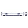 89′ Flatcar w/Bi-Level Open Auto Rack - Ready to Run -- Grand Trunk Western 304223, HO, WalthersMainline 8033