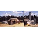 Mountain Lumber Company Sawmill -- Kit, HO, Walthers Cornerstone 3058