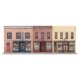 Merchant′s Row Background Building -- Kit, HO, Walthers Cornerstone 4072