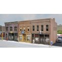 Merchant`s Row IV -- Kit - 10-5/8 x 6-11/32 x 4-3/4` 27 x 16.1 x 12cm, HO, Walthers Cornerstone 4040