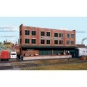 Commissary/Freight Transfer Background Building -- Kit - 12-5/8 x 3-1/4 x 6-1/8′ 32 x 8.2 x, HO, Walthers Cornerstone 3173