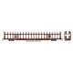 89′ Flatcar w/Bi-Level Open Auto Rack - Ready to Run -- Western Pacific 930246, HO, WalthersMainline 8048